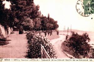 Bone - Hotel Transatlantique - Terrasse et Corniche - 1924